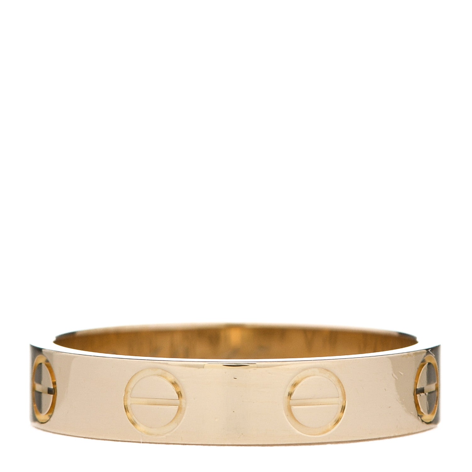 Cartier 18K Yellow Gold 3.5mm LOVE Wedding Band Ring 50 5.25 3 of 7