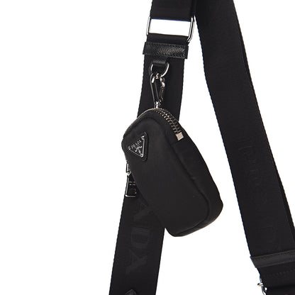 Prada Nylon Re-Edition 2005 Shoulder Bag Black 7 of 10