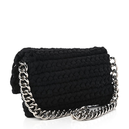 Chanel Crochet Fancy Single Flap Black 3 of 11