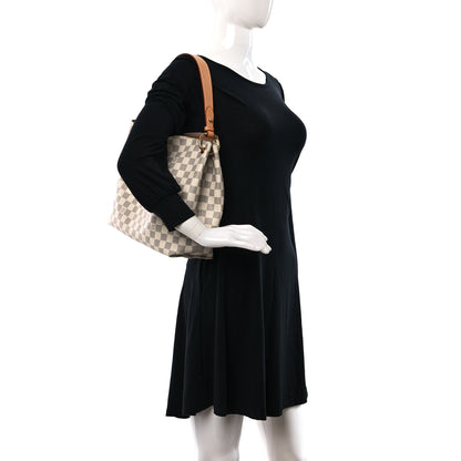 Louis Vuitton Damier Azur Graceful PM Beige 2 of 12