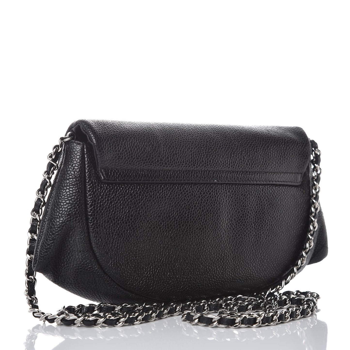 Caviar Half Moon Wallet On Chain WOC Black