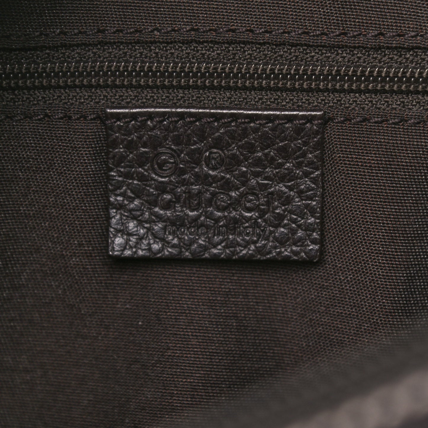 Crystal Monogram Hobo Brown