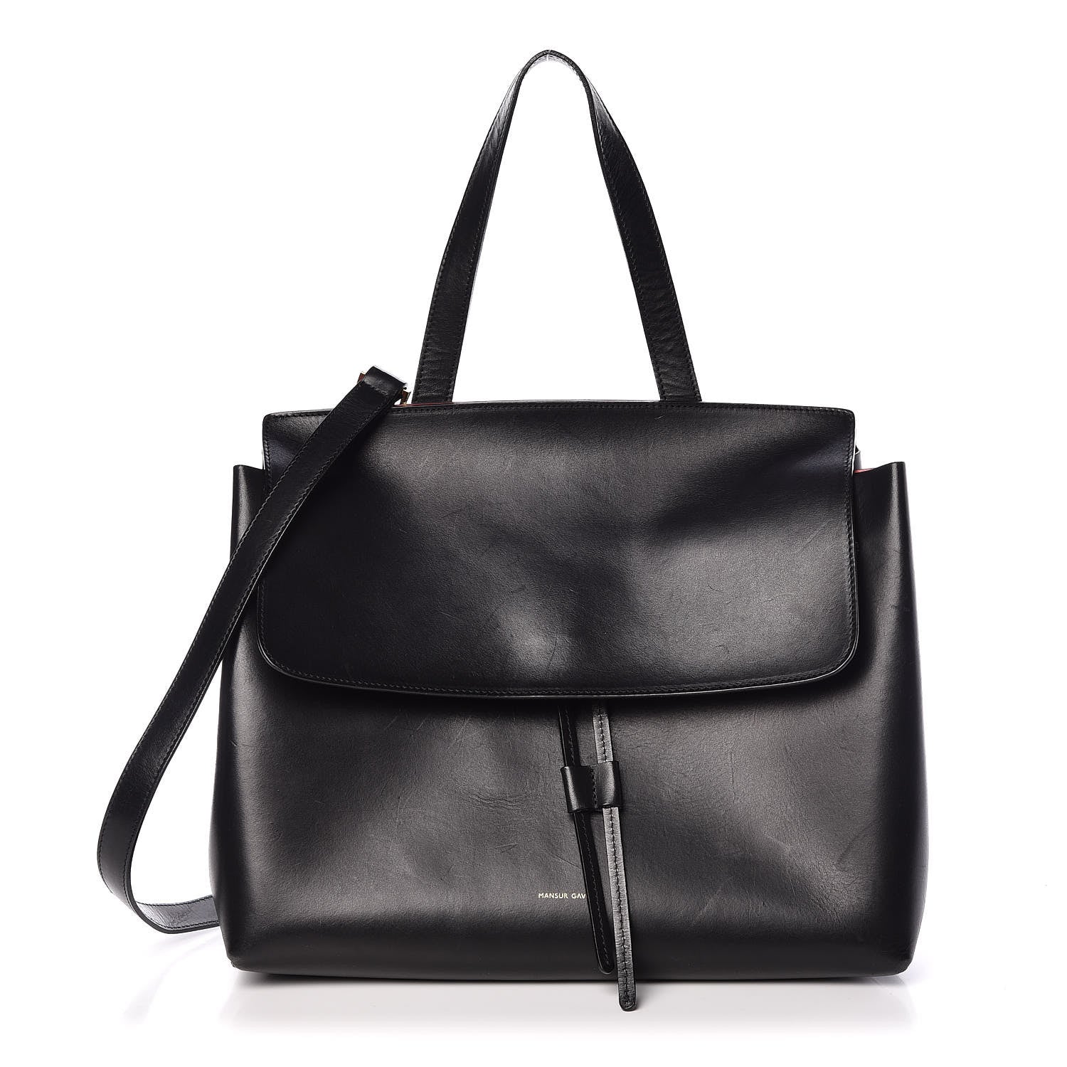 Mansur Gavriel Calfskin Lady Bag Black Flamma 1 of 14