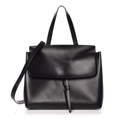 Mansur Gavriel Calfskin Lady Bag Black Flamma 1 of 14