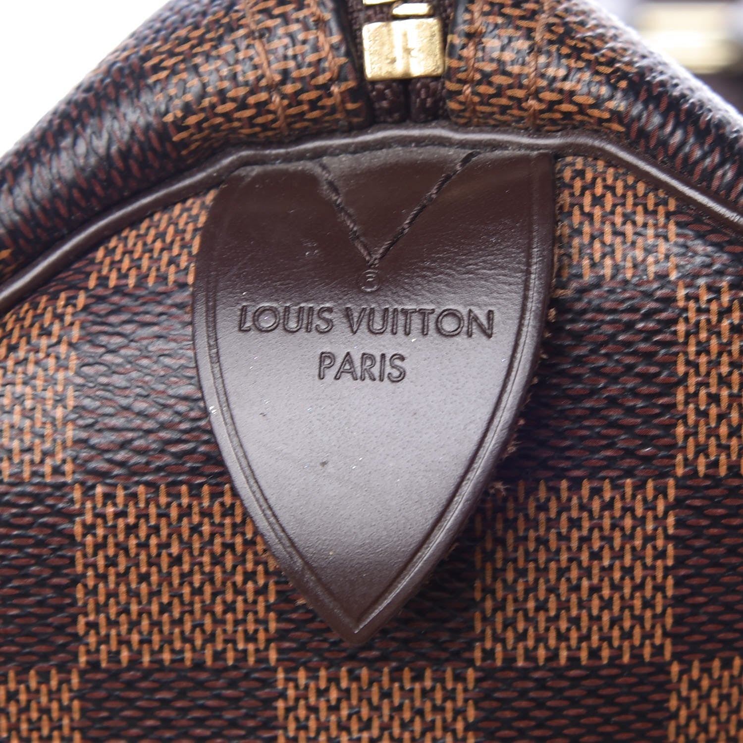 Louis Vuitton Damier Ebene Speedy 30 6 of 15