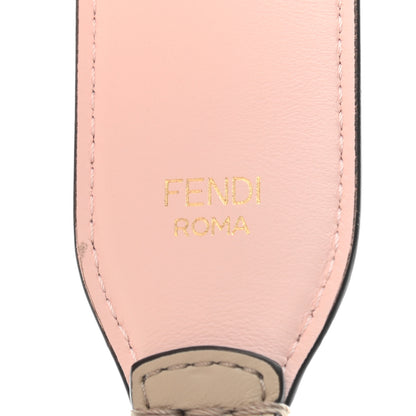 Fendi Calfskin Studded Strap You Pink Multicolor 4 of 5