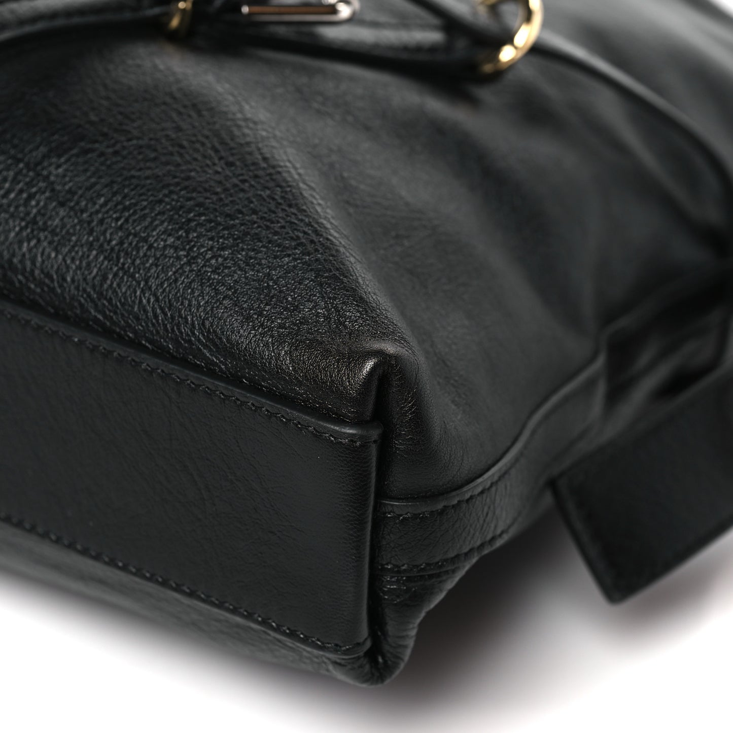 Calfskin Medium Voyou Bag Black