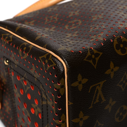 Louis Vuitton Monogram Perforated Speedy 30 Orange 10 of 11
