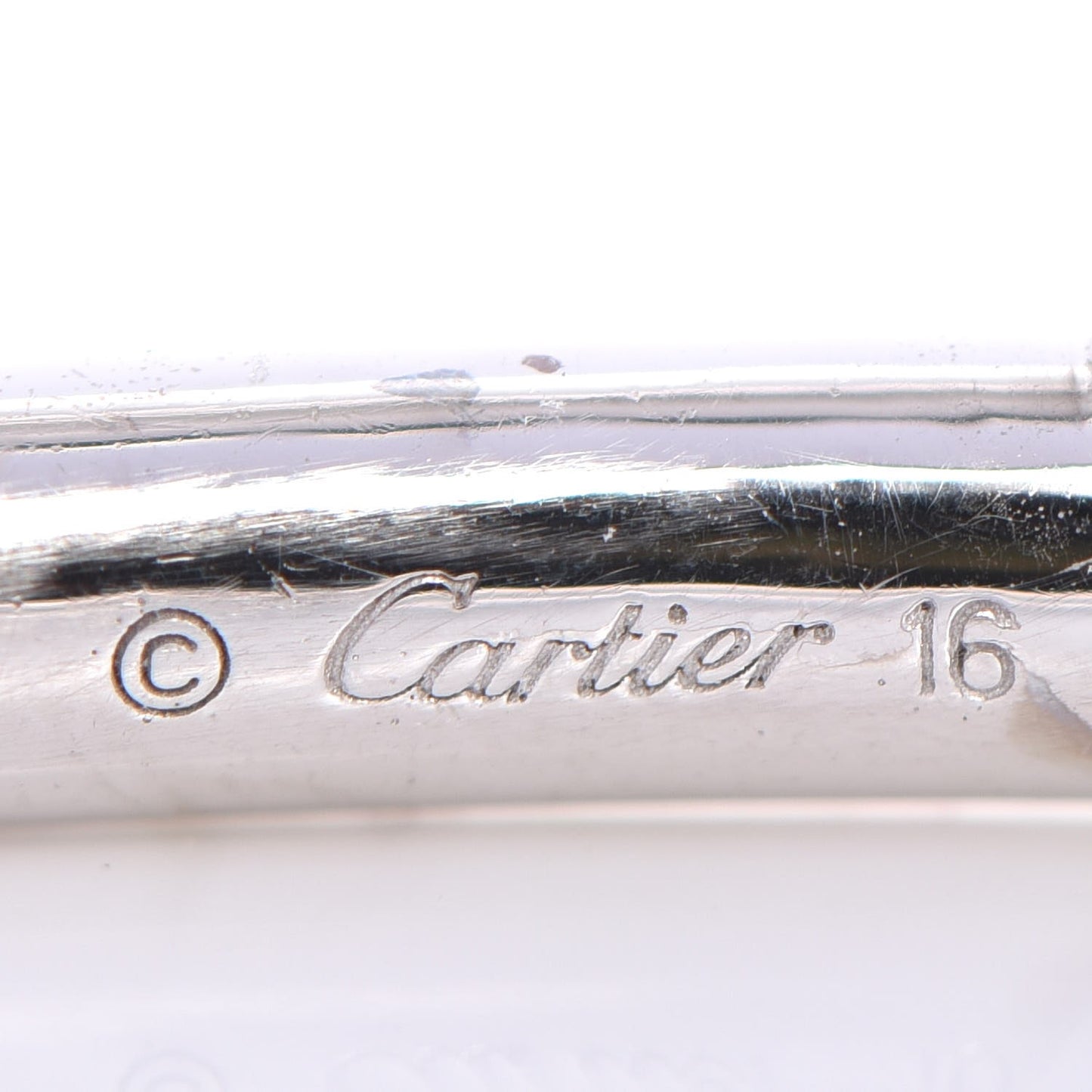 18K White Gold Juste Un Clou Bracelet 16