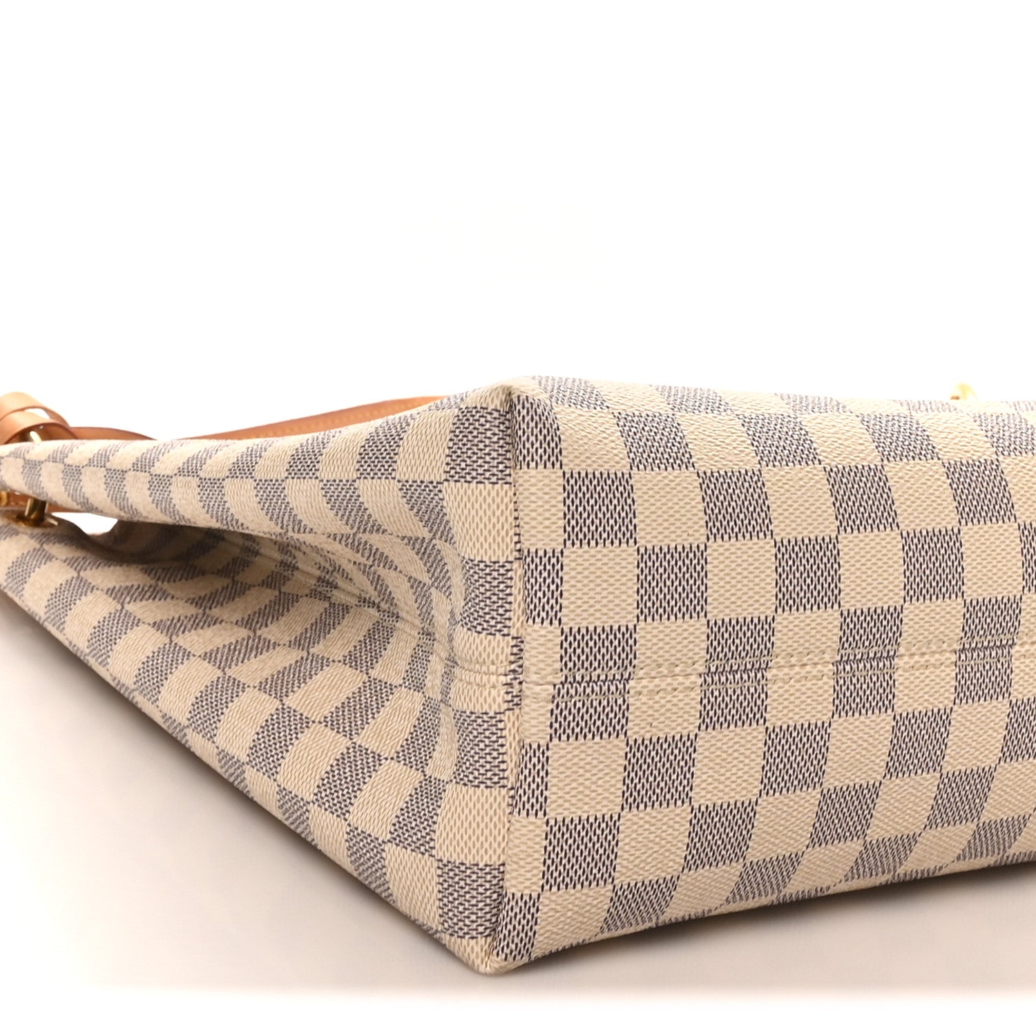Louis Vuitton Damier Azur Graceful MM Rose Ballerine 4 of 9