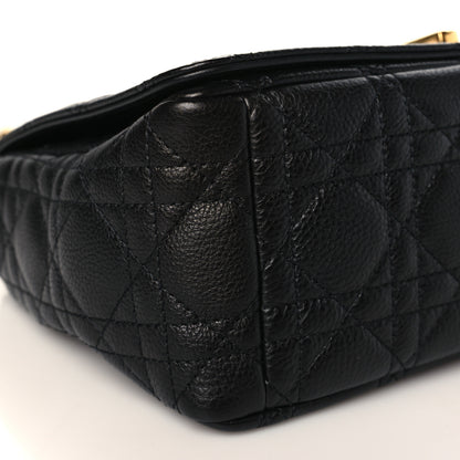 Christian Dior Calfskin Cannage Medium Caro Bag Black 8 of 9