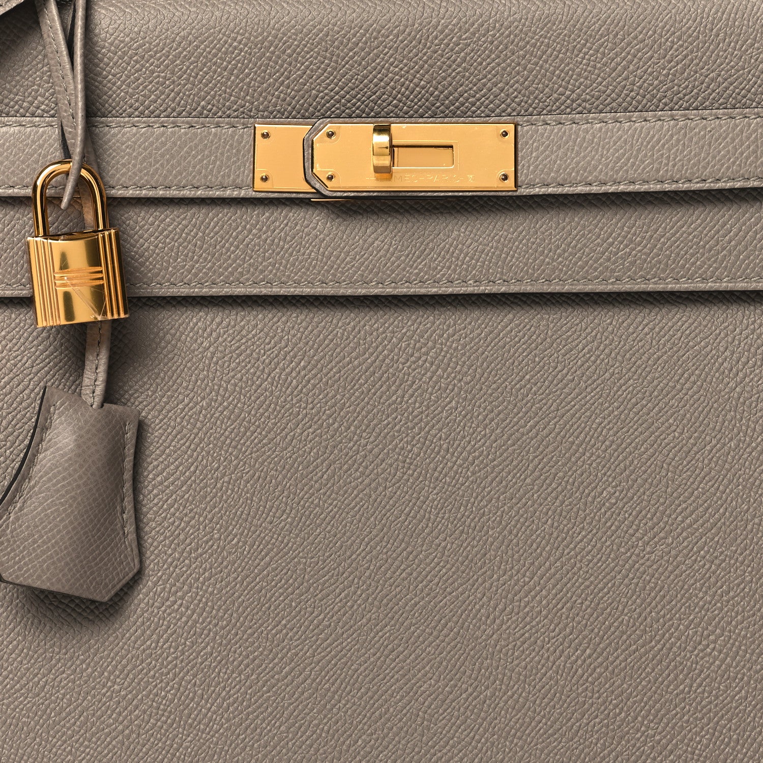 Hermes Epsom Kelly Sellier 35 Gris Asphalte 7 of 11