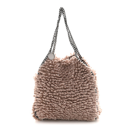 Stella McCartney Wool Fur Small Falabella Tote Pink 1 of 13