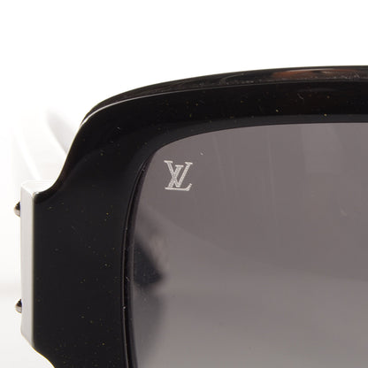 Louis Vuitton Soupçon Carre Sunglasses Z0484W Black Glitter 7 of 8