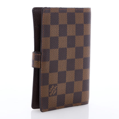 Louis Vuitton Damier Ebene Small Ring Agenda Cover 3 of 6