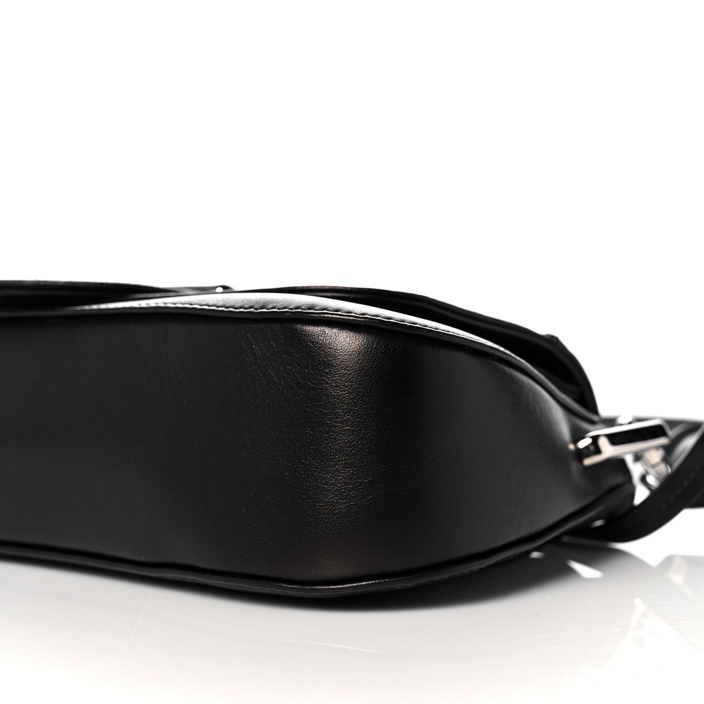 City Calfskin Sidonie Shoulder Bag Black