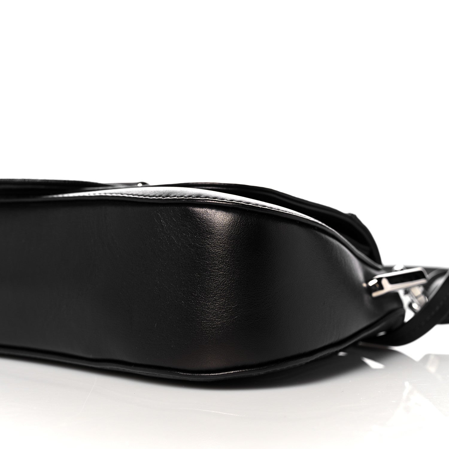 Prada City Calfskin Sidonie Shoulder Bag Black 8 of 10