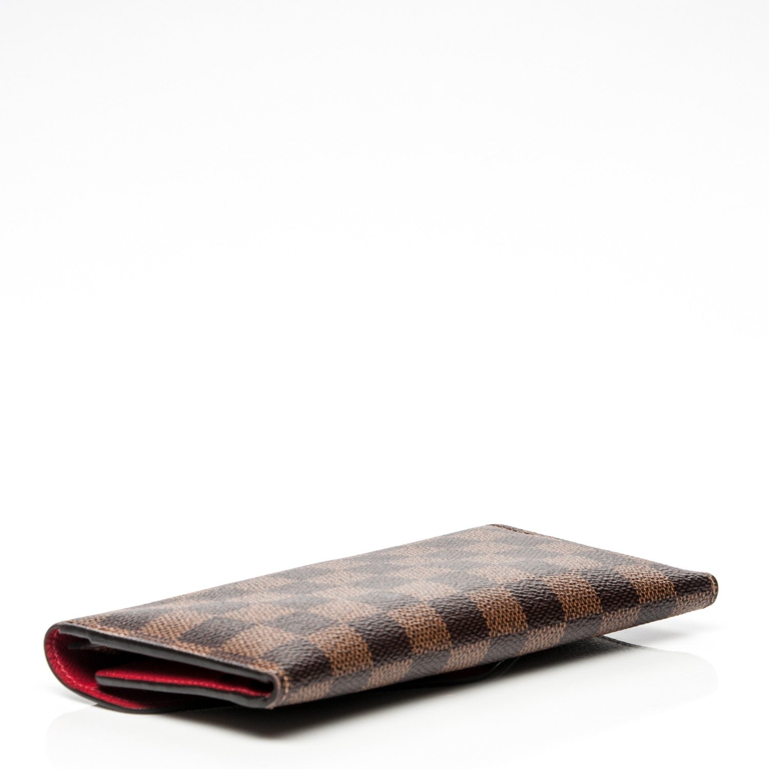 Louis Vuitton Damier Ebene Josephine Wallet Red 4 of 6