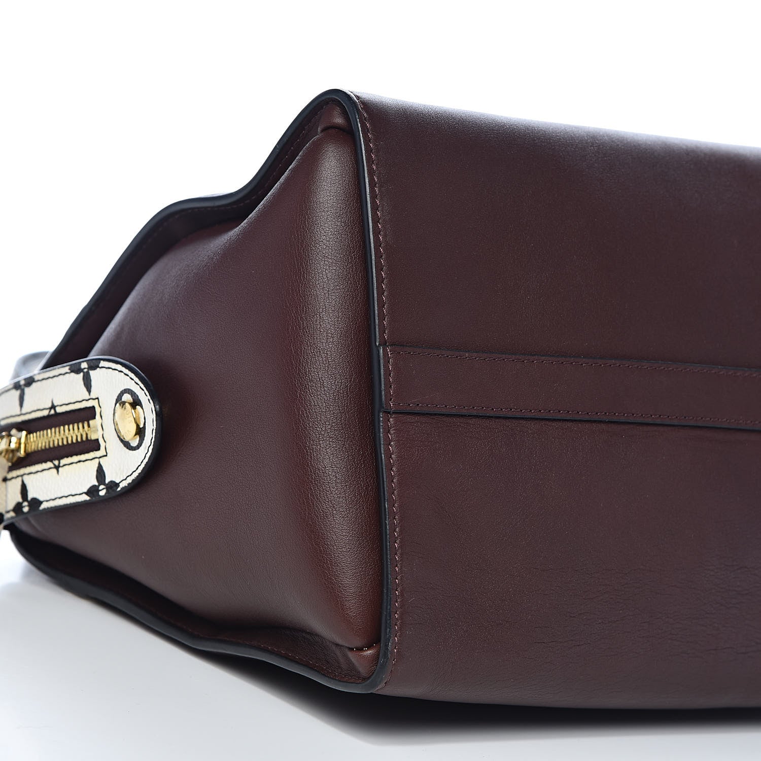 Louis Vuitton Calfskin Colored Monogram Speedy Amazon MM Chocolat White 8 of 10