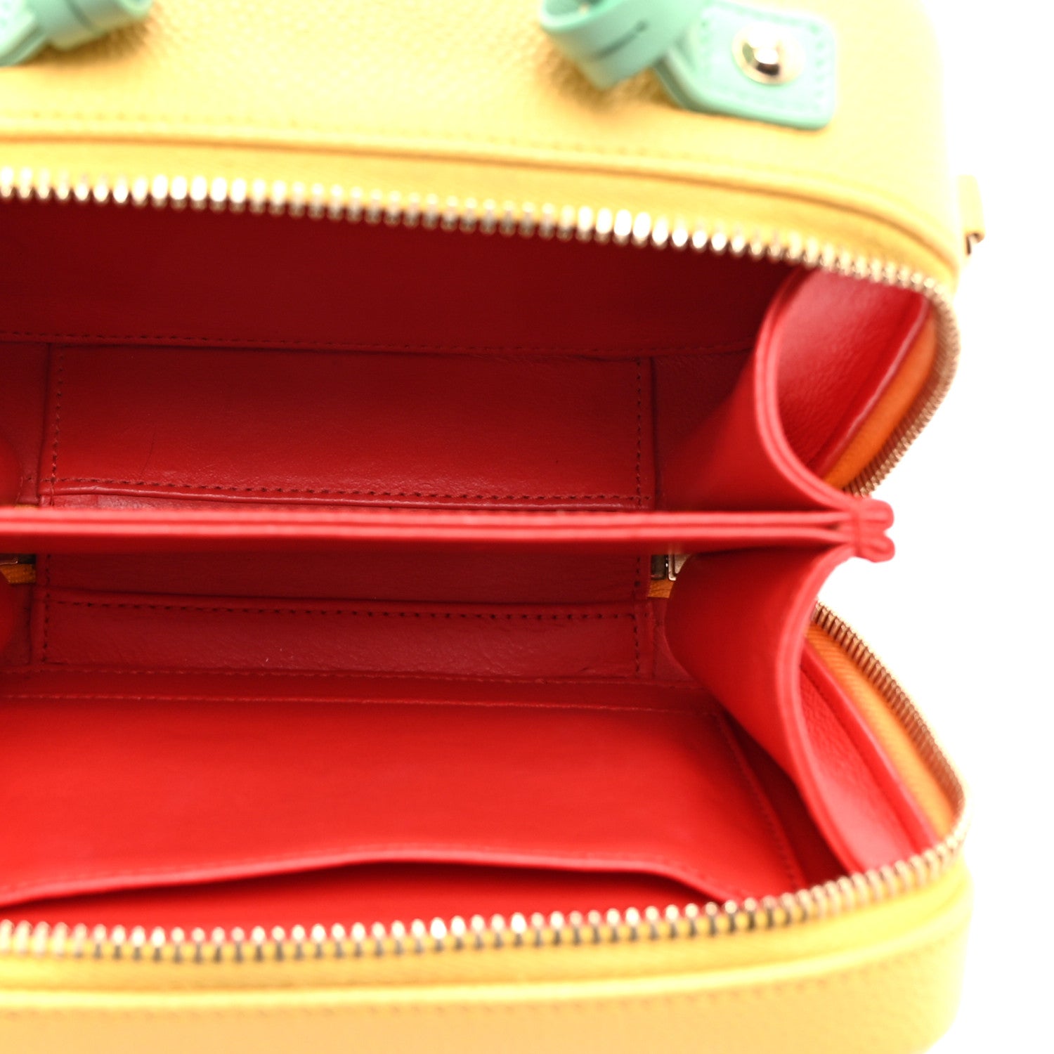 Chanel Caviar Quilted Small CC Filigree Vanity Case Multicolor 5 of 10