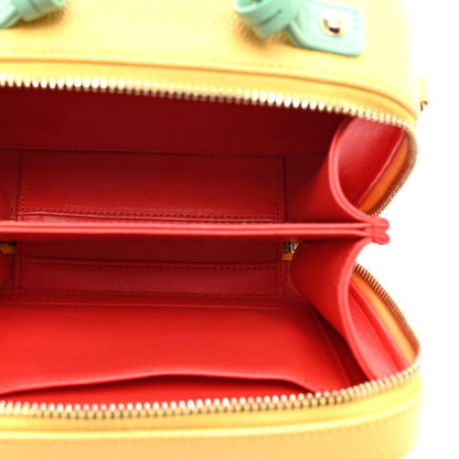 Chanel Caviar Quilted Small CC Filigree Vanity Case Multicolor 5 of 10