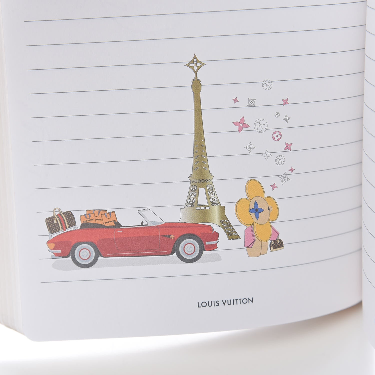 Louis Vuitton Monogram 2019 Christmas Animation Paris Notebook MM 7 of 8