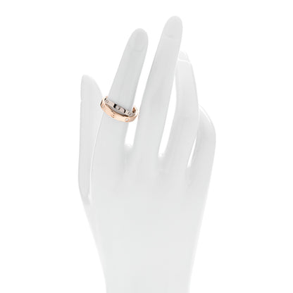 Cartier 18K Pink White Gold 6 Diamond LOVE Ring  52 6 2 of 4