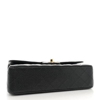 Chanel Caviar Quilted Medium Double Flap Black 4 of 11