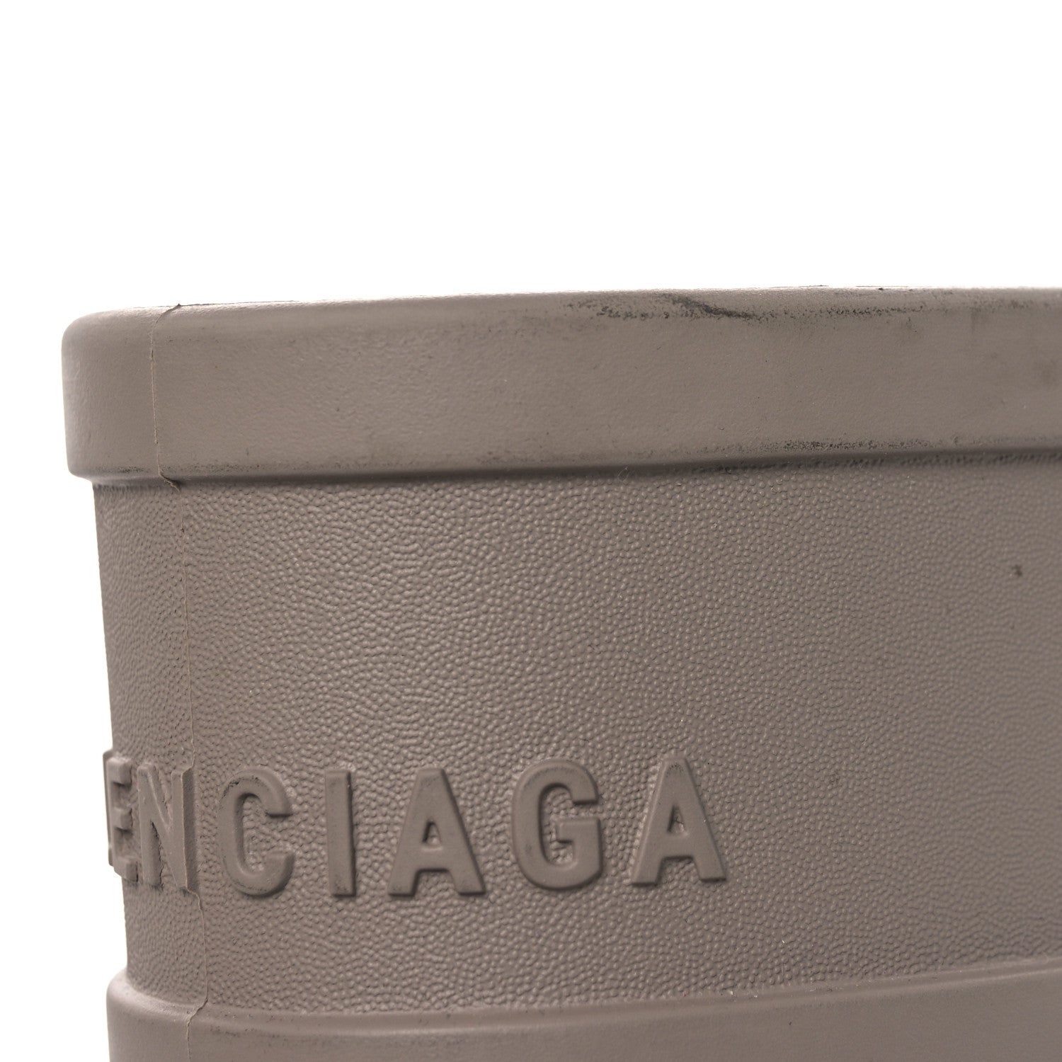 Balenciaga X CROCS Rubber Womens Rain Boots 39 Beige 11 of 12