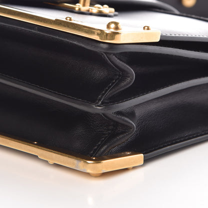 Prada City Calf Saffiano Cahier Bag Black 8 of 8