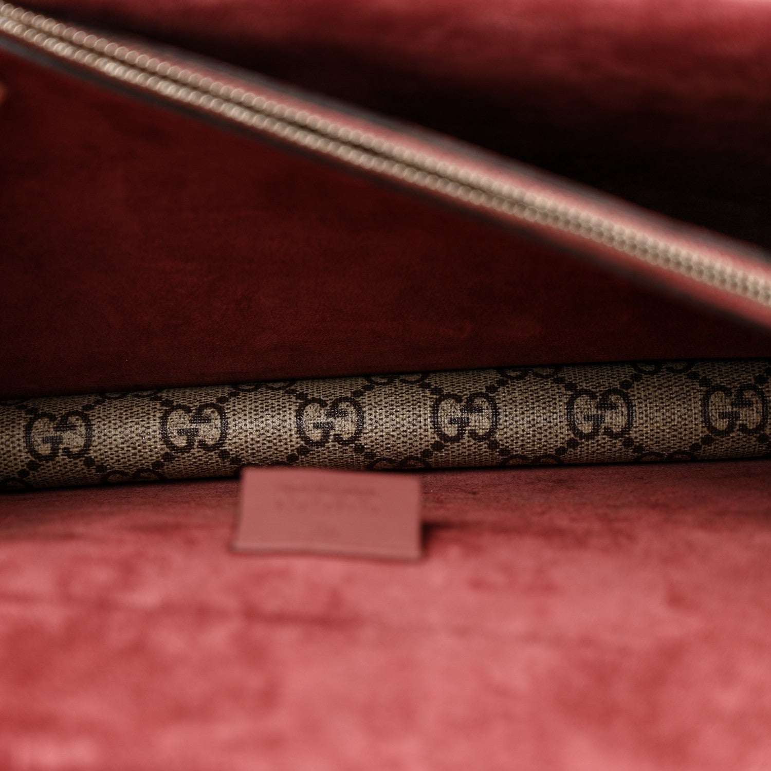 Gucci GG Supreme Monogram Blooms Small Dionysus Shoulder Bag Beige Multicolor Dry Rose 6 of 16