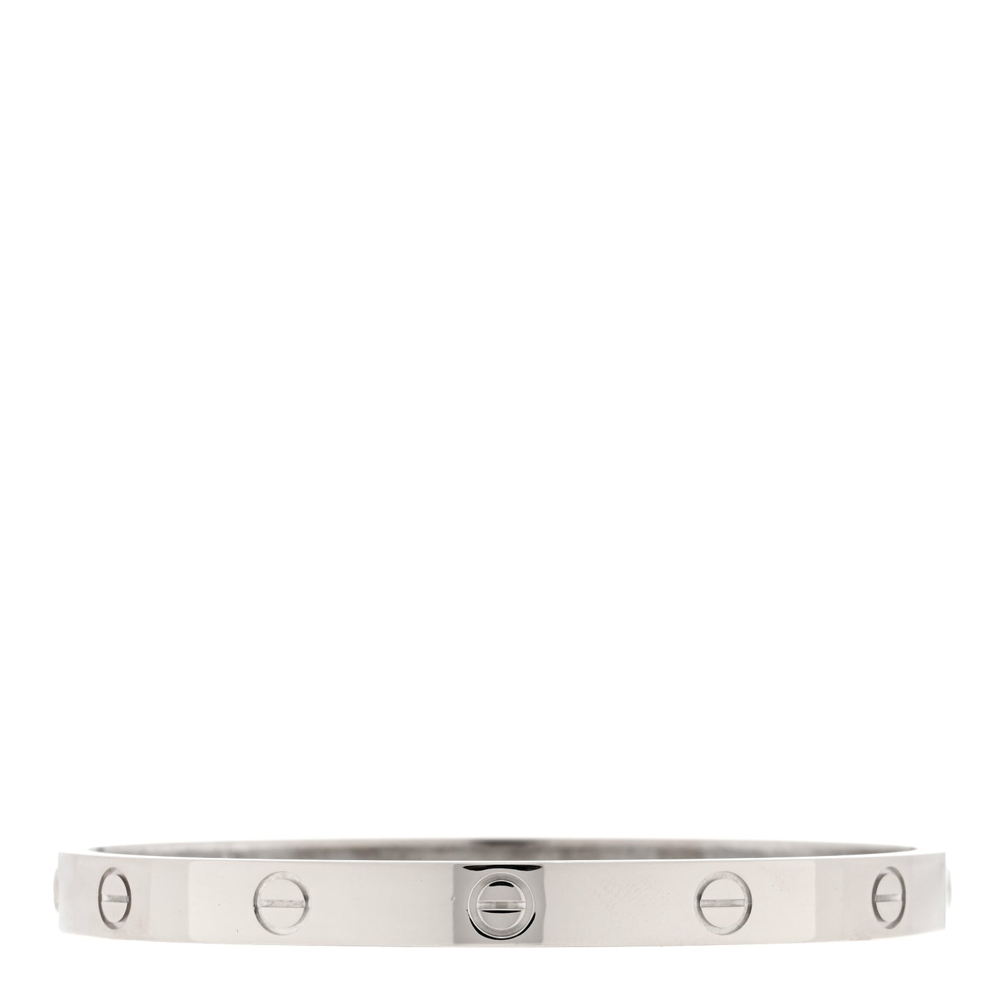 18K White Gold LOVE Bracelet 18