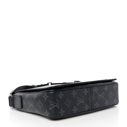 Louis Vuitton Monogram Eclipse District PM Black 4 of 10