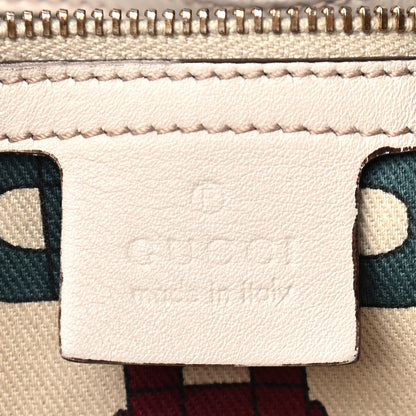 Gucci Guccissima Small Pelham Shoulder Bag Off White 5 of 9