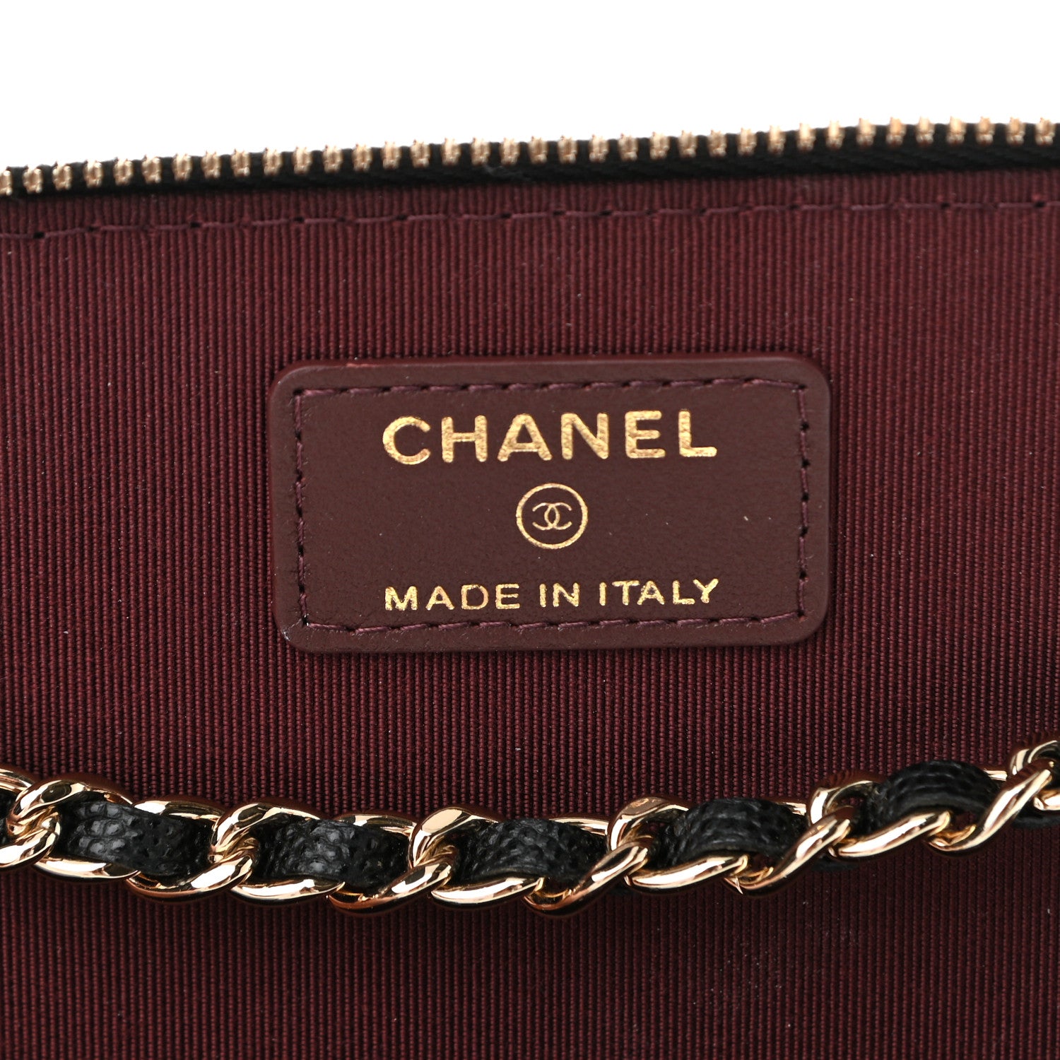 Chanel Caviar Quilted Small Vanity Case With Chain Black 6 of 11