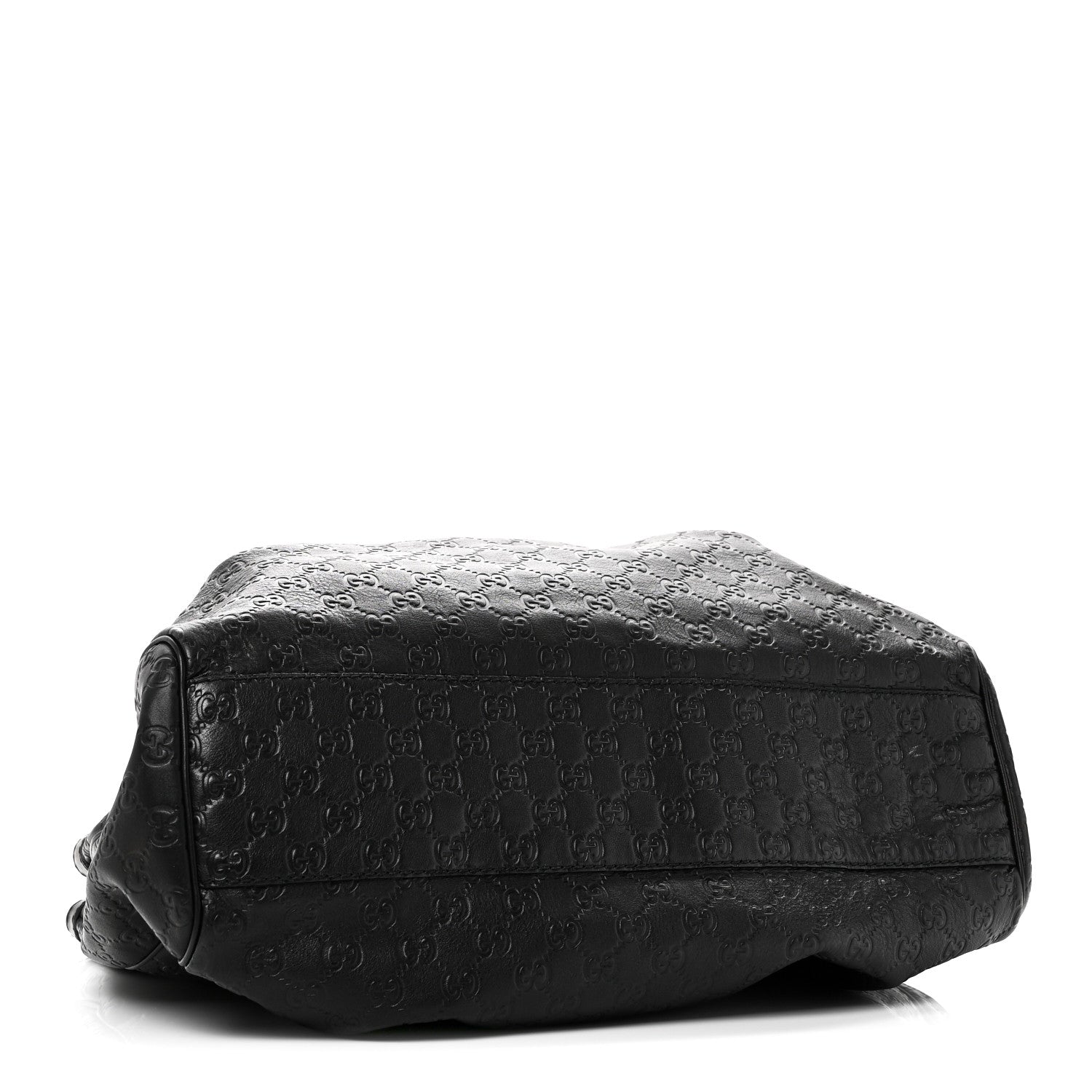 Gucci Guccissima Large Sukey Tote Black 4 of 10