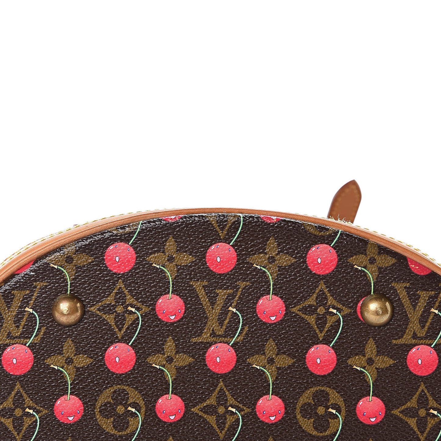 Monogram Cerises Bucket Bag