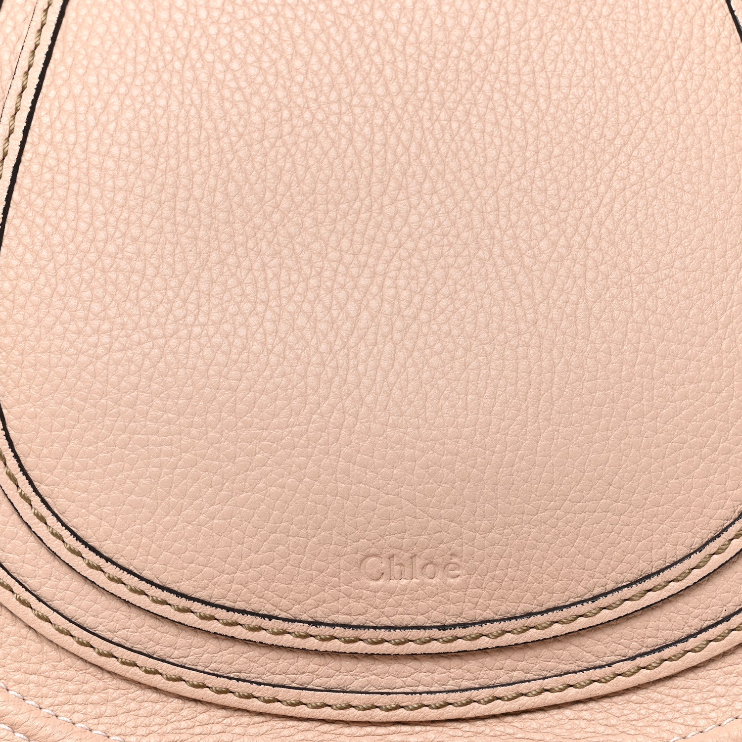 Chloe Calfskin Medium Marcie Round Crossbody Bag Blush Nude 7 of 13