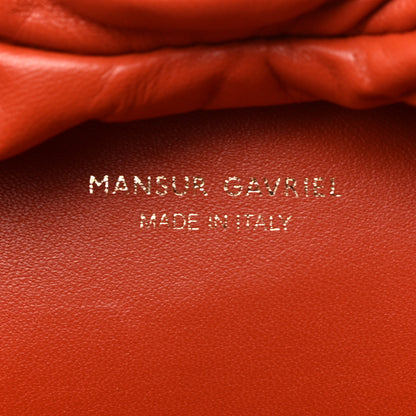 Mansur Gavriel Lambskin Cloud Clutch Terra 8 of 8