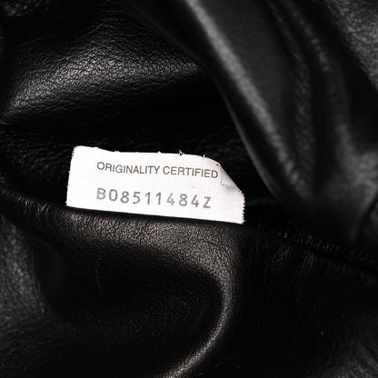 Bottega Veneta Smooth Butter Calf The Pouch Oversized Clutch Black 8 of 13