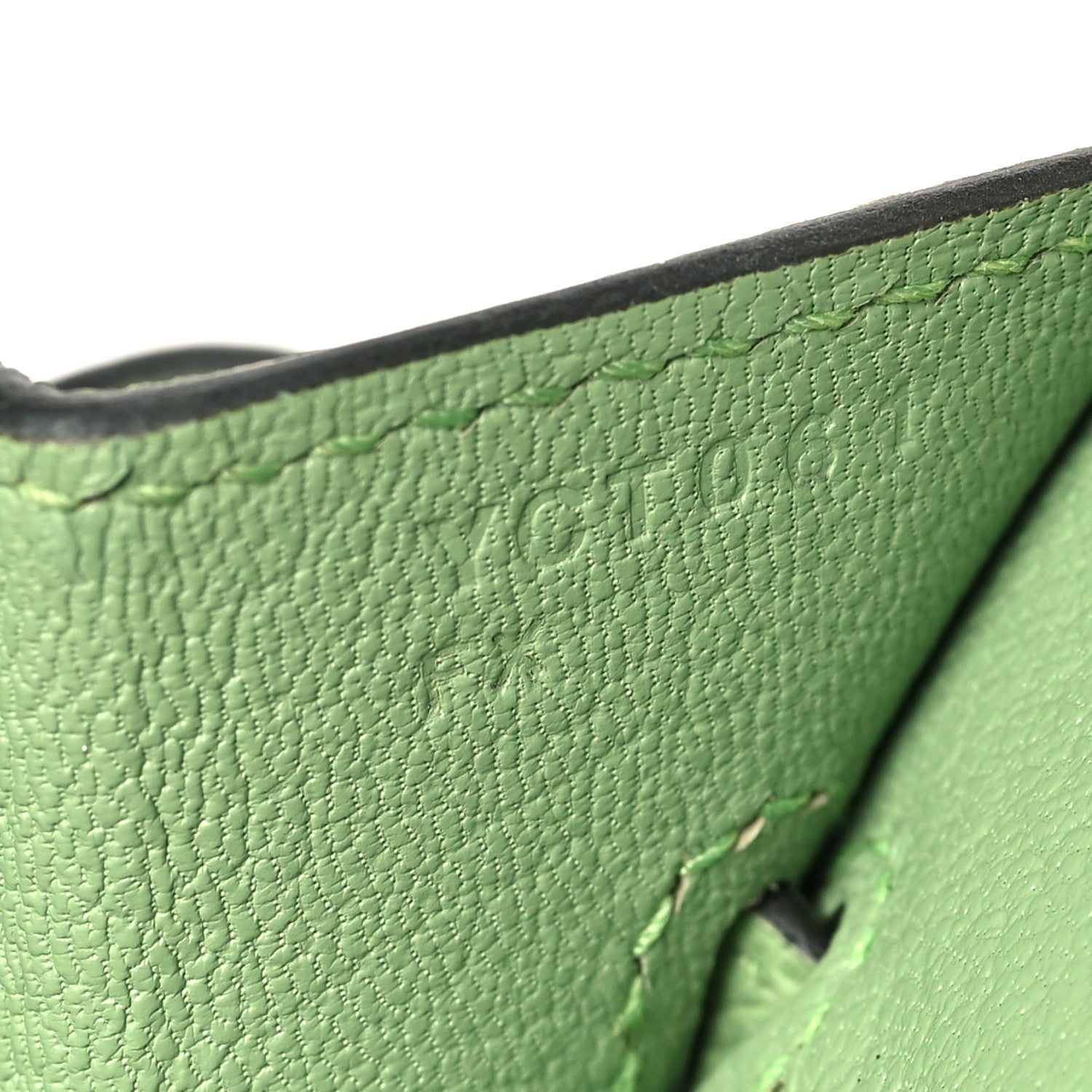 Hermes Epsom Sellier Birkin 30 Vert Criquet 7 of 11