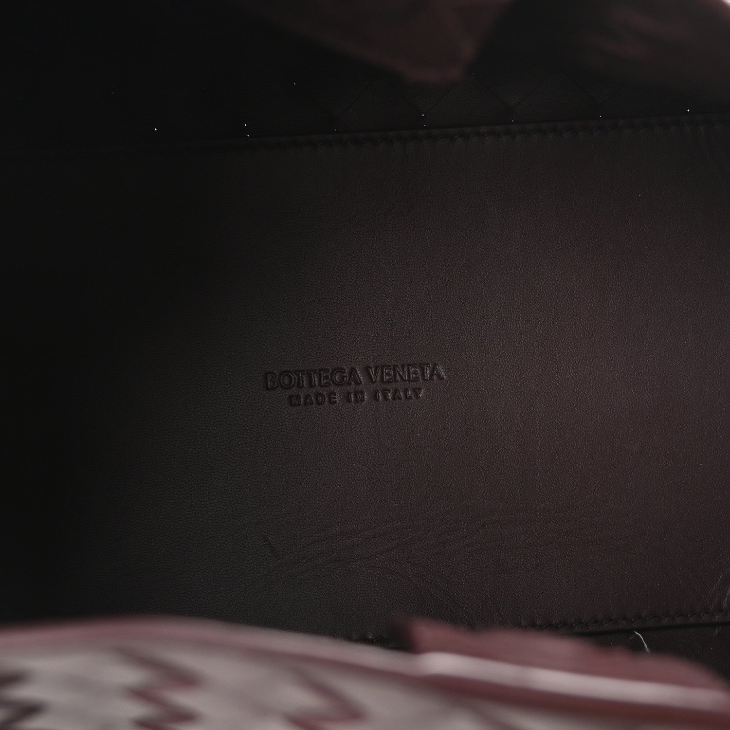 Bottega Veneta Nappa Intrecciato Small Parachute Shoulder Bag Barolo 5 of 9