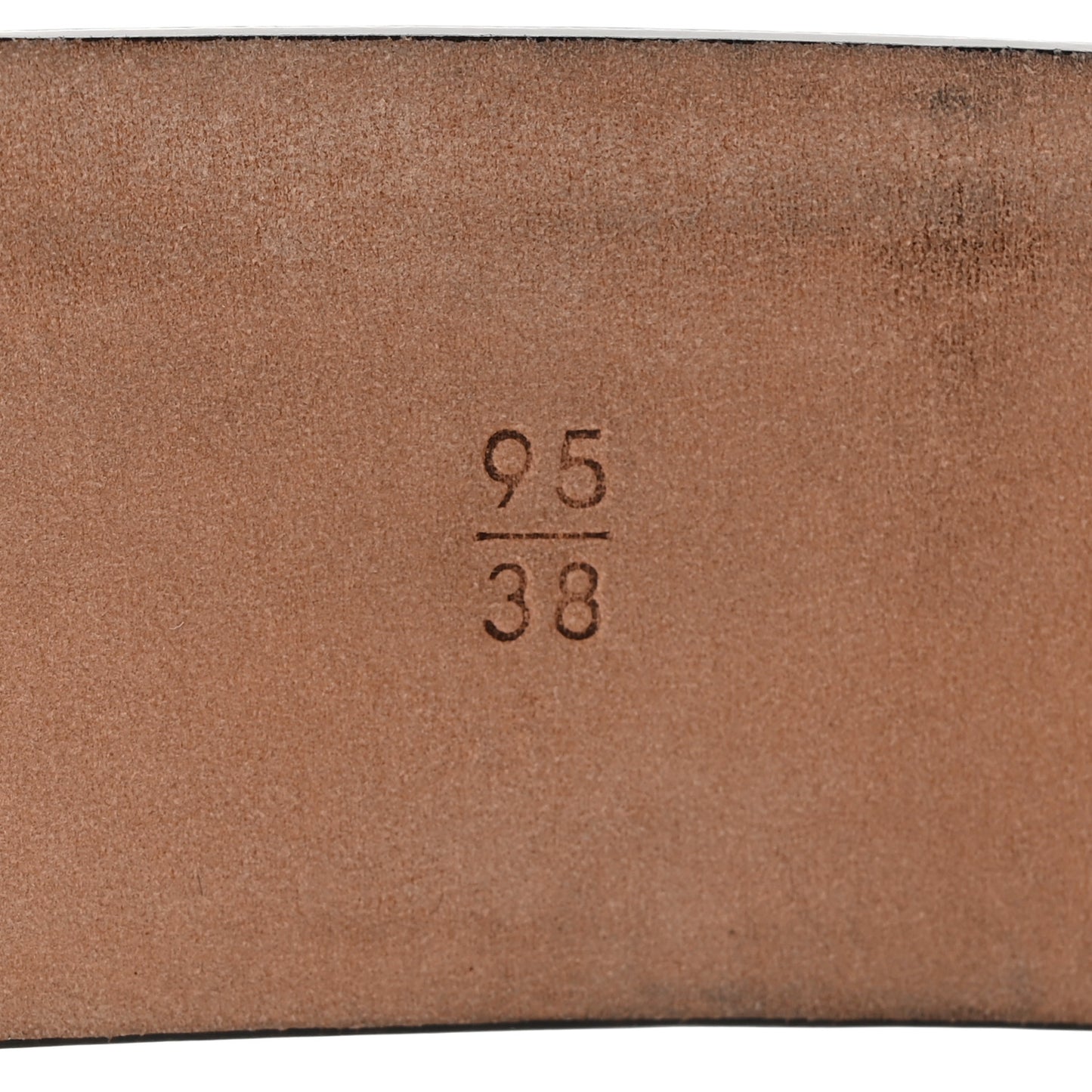 Patent Calfskin CC Belt 95 38 Black