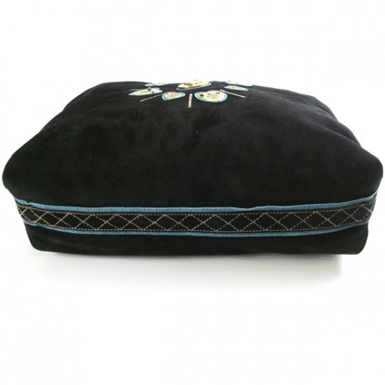 Gucci Suede Irina Tote Black 4 of 9