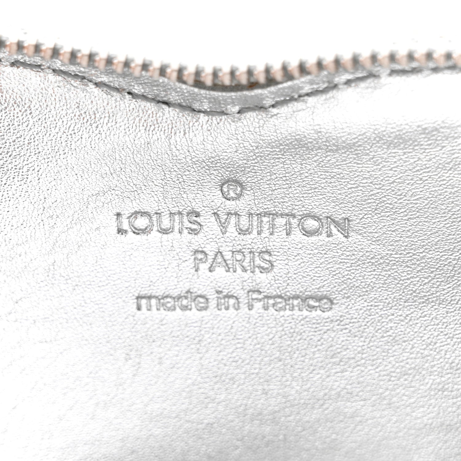 Louis Vuitton Monogram Miroir Heart Coin Purse Silver 7 of 11