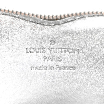 Louis Vuitton Monogram Miroir Heart Coin Purse Silver 7 of 11