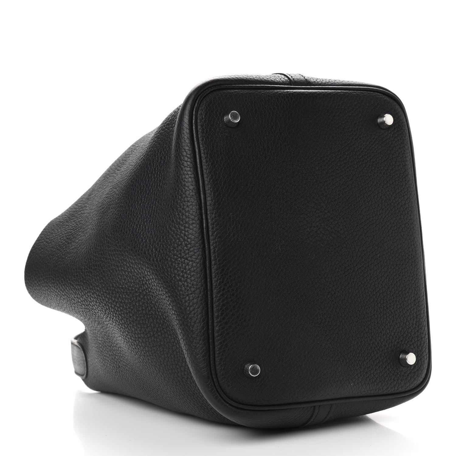 Hermes Taurillon Clemence Picotin Lock 22 MM Black 4 of 9
