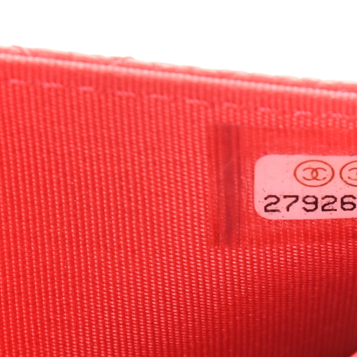 Chanel Caviar Quilted CC Filigree Wallet On Chain WOC Coral 8 of 10