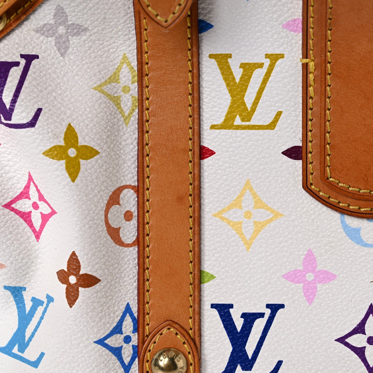 Louis Vuitton Monogram Multicolor Theda GM White 19 of 32