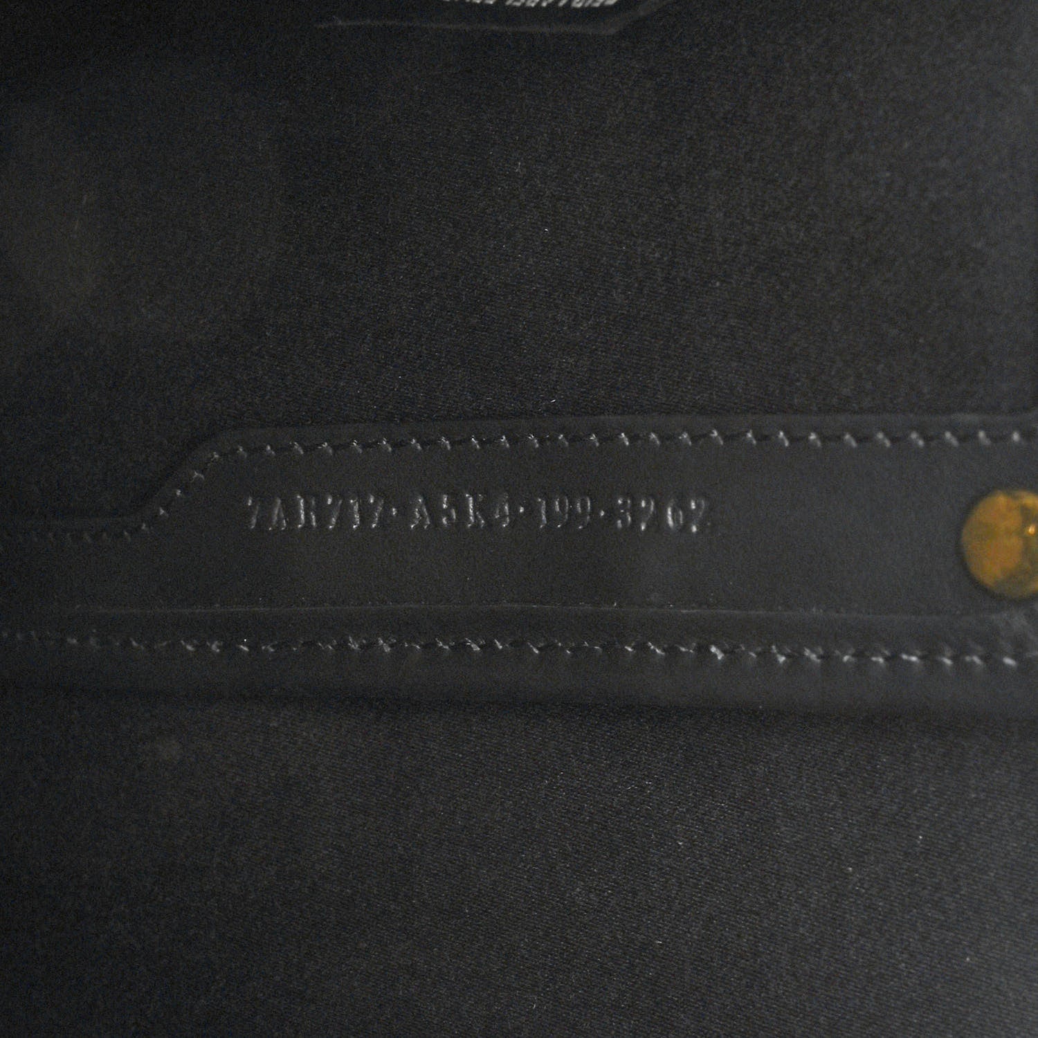 Fendi Glazed Fabric Vitello Century FF 1974 Stamp Patch Mini Peekaboo Defender Cover Mogano Panna Black 7 of 11